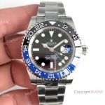 Swiss 2836 Movement Rolex Batman GMT-Master 2 Stainless Steel Replica Watch